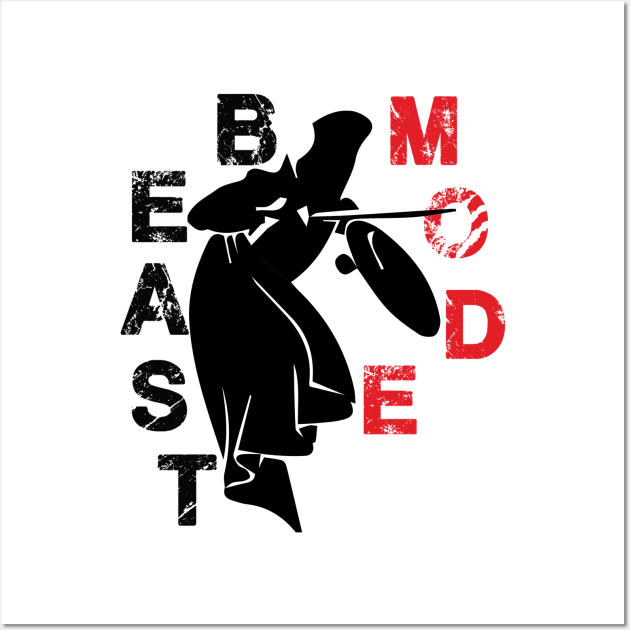 Beast mode unlock Wall Art by Boss creative